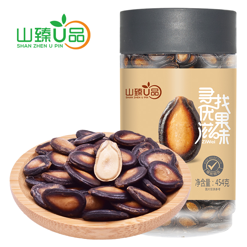 山臻U品西瓜子454g /罐